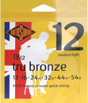 Rotosound 80/20 Bronze Medium Light Akustinės Gitaros Stygos (12 16 24 32 44 54)