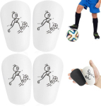 4 mini blauzdų apsaugų rinkinys, futbolo blauzdų apsaugos, vaikams, itin mini futbolo blauzdų apsaugos, mini futbolo blauzdų apsaugos, mažos blauzdų apsaugos vyrams, moterims, vaikams, berniukams, mergaitėms