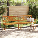 Sodo suolas 220 x 56 x 90 cm Tvirtas akacijos medinis