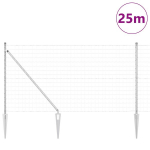 Euro Tvora su 13 Kai&scaron;čio Stulpų 1x25 m Cinkuotas Plienas