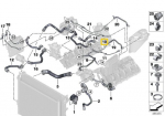 BMW G30 G11 G12 Vandenilio &Scaron;launis Originalus 17128602667