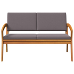 Lauko suolas su pagalvėlėmis 115x70x72 cm I&scaron; kietos akacijos medienos