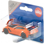 Siku 1534 Chevrolet Corvette Zr1, Oranžinis/juodas, Atidaromas variklio dangtis