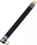 Xiwai 8k Usb4 40gbps 240w C tipo kabelis, kampinis