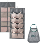 Hdgsafd 1 pakabinamas laikymo krep&scaron;ys su 15 skyrių ir 1 ne&scaron;iojamas laikymo krep&scaron;ys, spintos organizatorius, ant durų montuojamas laikymas, laikymas už durų