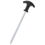 Palapinės kai&scaron;čiai, 12vnt., 17cm, skersmuo 7mm, plienas, 17 cm