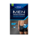 &Scaron;ortai &scaron;lapimo nelaikymui vyrams Tena Men Protective Boxer Black, M dydis, 1 vnt.