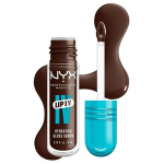 NYX Profesionalus Makiažas, Lūpų IV, Blizgesys, iki 12h drėkinimo, auk&scaron;tai pigmentuotas, blizgus apdaila, Espresso Soak