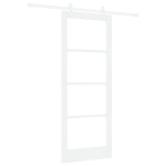vidaXL Slankios durys Balta 83 x 211 cm