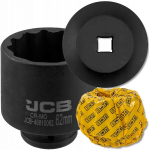 JCB dziļās 12 leņķu 62 mm trieciena ligzdu galviņas 3/4 collas Cr-Mo