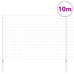 Euro tvora su 10 U stovų Sidabrinė 1,5x10 m Plienas