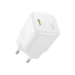 Maistas įkrovimui, 45W, USB-C, GaN - Baseus PicoGo (P10176800213-00) - Mėnulio balta
