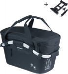 Basil Classic Carry All Iso Mik dviratininko krep&scaron;ys, juodas, 18l