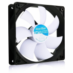 AABCOOLING Super Silent Fan 12 PWM - Tylus 120mm Kompiuterio Ventiliatorius, 63m&sup3;/h Oro Srautas, 10-19dB Triuk&scaron;mas Su FDB Guoliais, PWM Valdymas, Tinka PC Korpusams, 400-1600 RPM, Antivibracinės Tarpinės, universal