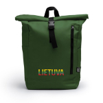 Tamsiai žalia kuprinė Trispalvė Lietuva PK4047-63508-Universalus