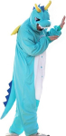 Vyri&scaron;ka Kigurumi Drakono Cosplay Pižama Mėlyna, Dydis M 158-168 Cm