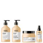 Loreal Absolut Repair Shampoo 500Ml New + Loreal Absolut Repair Conditioner 500Ml New + Loreal Absolut Repair Mask 500Ml New + Loreal Absolut Repair Oil 10In1 90Ml New