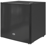 HOMCOM mini &scaron;aldiklis 35 l, elektrinis, pastatomas, 45 W, mini &scaron;aldymo dėžė, mini &scaron;aldytuvas nuo -14 iki -24 ℃, 5 lygių temperatūros reguliavimas, 47 x 44,2 x 48,8 cm, juodas, Juoda