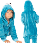 Vaiki&scaron;ka Pižama Kigurumi Kombinezonas Kostiumas Sausainių Monstras 125-135 Cm