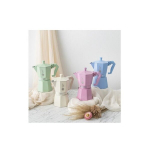 Itali&scaron;ka kavos viryklė - BIALETTI - MOKA Exclusive - 3 puodeliai - Pastelinė rožinė - Aliuminis