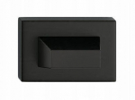 Roze Cube Rt Premium, juodas matinis, Wc blokada