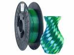 Filament 3DPower PLA SILK DUAL 1.75mm Mėlyna ir žalia 0.3kg