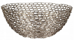 Auksinis metalinis dekoratyvinis dubuo 13x30cm