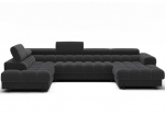 Sofa-lova Eltap Feraria, 202x358x93 cm, pilka