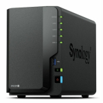NAS tinklinė saugykla Synology DS225+ Juoda Intel Celeron Intel Celeron J4125