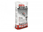 Pilki ir elastingi plytelių klijai Mira grespo fix grey C2TE S1, 25 kg