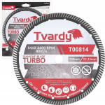 Tvirtas Turbo deimantinis diskas 230mm betonui, plytoms, akmeniui