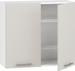 VENTO GC-80/72 sieninė spintelė su nutekėjimo lentyna &ndash; balta / ka&scaron;myras, 80 cm