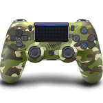 Belaidės žaidimų pultelis, skirtas PlayStation, su lietimų valdymu, belaidis valdiklis, bluetooth, kamufliažinis.