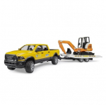 Bruder Ram su mini ekskavatoriumi 02546