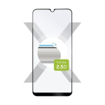 fiksuota viso dangčio grūdinto stiklo apsauga, skirta Samsung Galaxy A20e, viso ekrano klijai, juoda