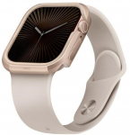 Uniq Valencia dėklas Apple Watch 46mm, auksinis