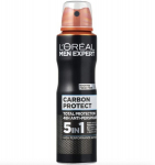 Antiperspirantas pur&scaron;kiklis L'Or&eacute;al Paris Men Expert Carbon Protect 48h apsauga 250 ml