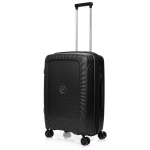 Vidutinio dydžio lagaminas SwissBags Ibiza 65 cm juodas