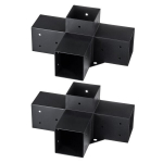 Pergolos laikiklių komplektas Vevor SSE2, 34x22x15.2 cm, 2 vnt.