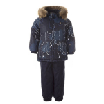 Huppa Žieminis komplektas AVERY, Navy Pattern/ Navy