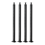 horizontalus kabelių turėklų stulpas 107x2.54x5.08 cm