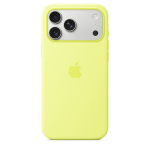 Apple iPhone 17 Pro Max Silicone Case with MagSafe &ndash; Neon Yellow - MGFM4ZM/A
