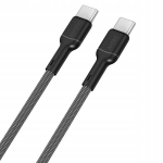 Dudao L9c Max Usb-c į Usb-c kabelis 240w Pd, 1.2m, juodas