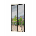 Wzlxcxxy magnetinis tinklelis nuo vabzdžių durims 80 x 210 cm, juodas