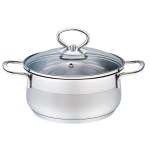 Nerūdijančio plieno puodas Maestro MR-3508-12, 12 cm, 0,5 l