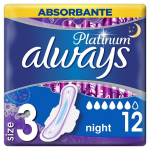 Higieniniai paketai ALWAYS Platinum Day&Night, S3, 12vnt.