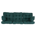 Sūpynių pagalvėlės PATIO Celebes H021-06PB 170 cm poliesterio ir medvilnės žaliais ra&scaron;tais