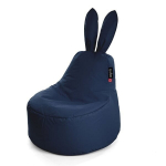 Vaiki&scaron;kas sėdmai&scaron;is Qubo&trade; Baby Rabbit, gobelenas, tamsiai mėlynas