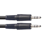 Stagg 2 x 3.5mm miniJack TRS AUX, 1m