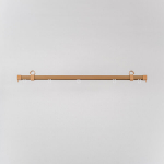 Bėgelis karnizui &Oslash;28mm tams. rudos sp., 400 cm
